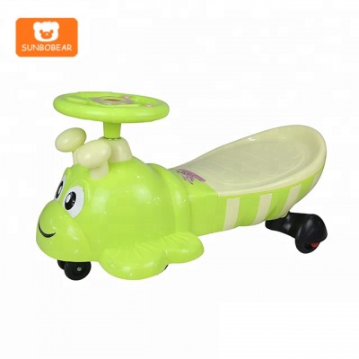 Cheap Factory Prices Honeybee shape wiggle ride on car kids twist car