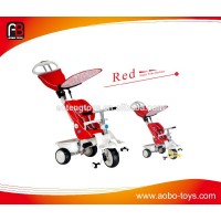 4 in 1 baby tricycle baby stroller with sunshade