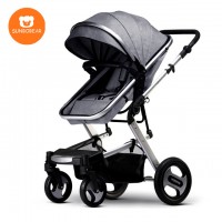 Aluminium Frame Alloy Lightweight Cheap Baby Stroller 3 In 1 Luxury Baby Pram